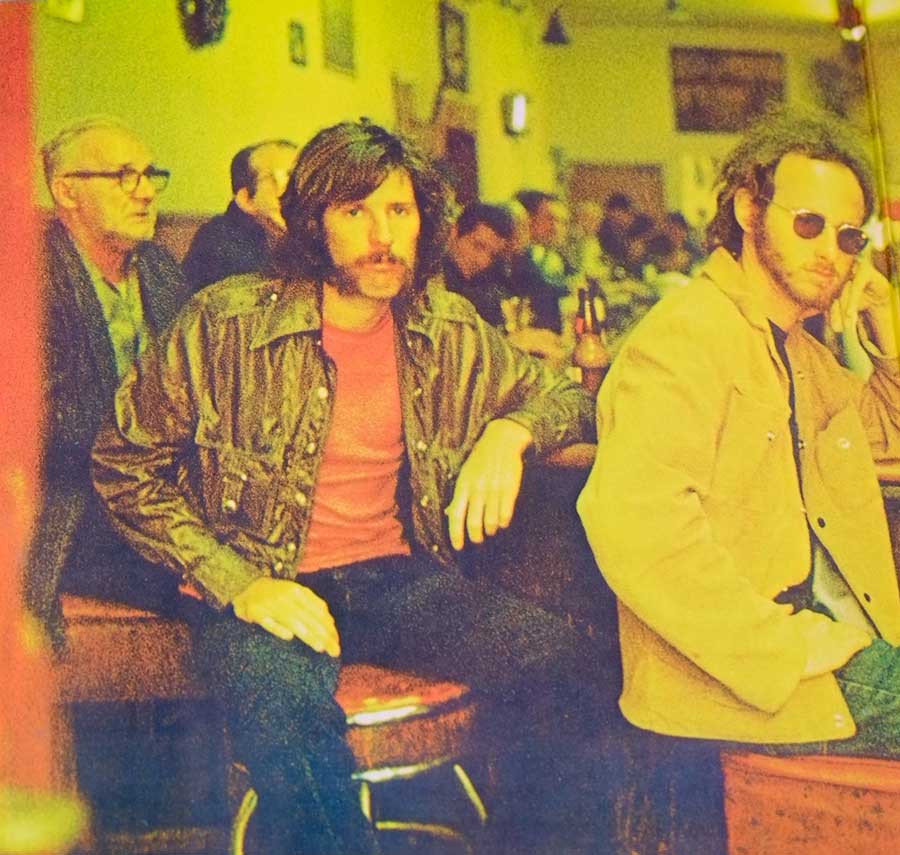 Photo of the left page inside cover DOORS MORRISON - Hotel Red Label Canada 12" LP Vinyl 