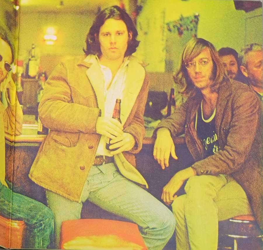 Photo of the right page inside cover DOORS MORRISON - Hotel Red Label Canada 12" LP Vinyl 