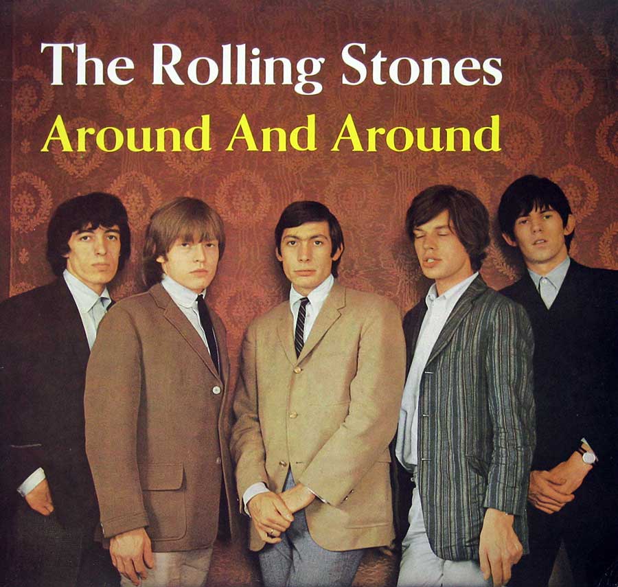 large album front cover photo of: ROLLING STONES AROUND AND AROUND Holland 12" Vinyl LP Album 