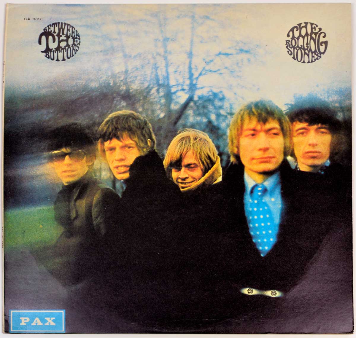 Front cover of ROLLING STONES Between Buttons PAX ISRAEL 12" LP 12" Vinyl LP Album