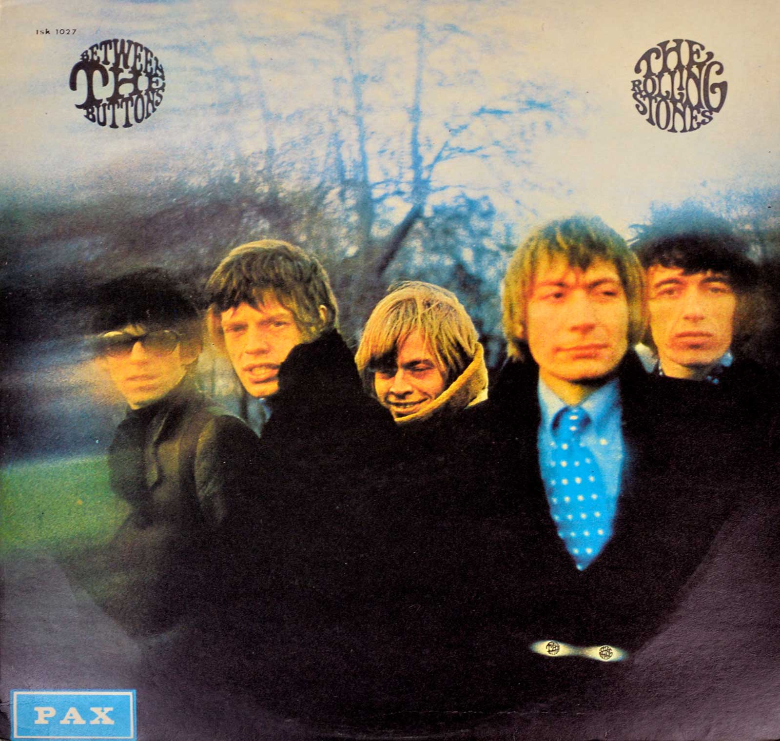 Front cover of ROLLING STONES Between Buttons PAX ISRAEL 12" LP 12" Vinyl LP Album
