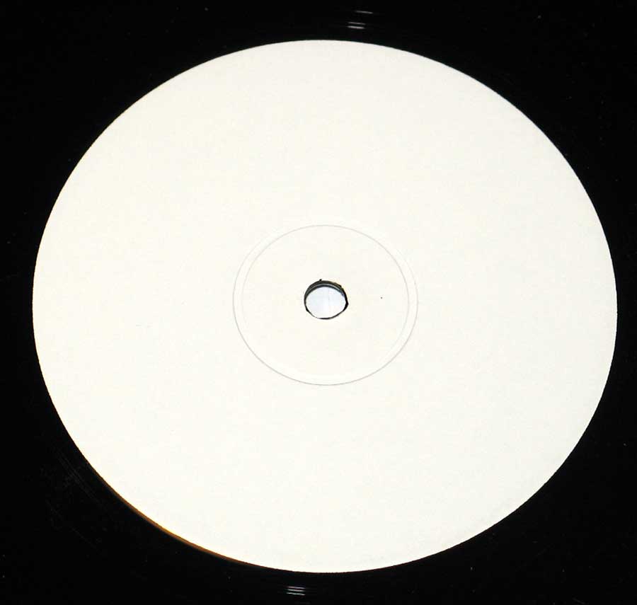 Close up of record's label ROLLING STONES - Live Detroit Nov 1969 *WHITE* WLP Side One