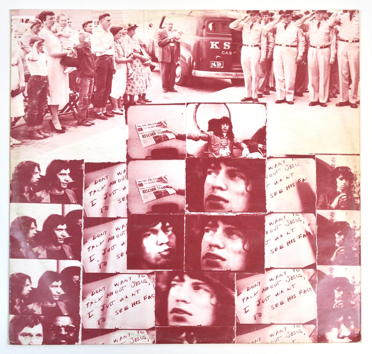Photo of inner sleeve ROLLING STONES Exile on Main Street 