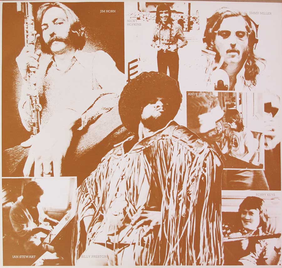 Photo Two of the original custom inner sleeve  ROLLING STONES - Goats Head Soup ( Album Images )