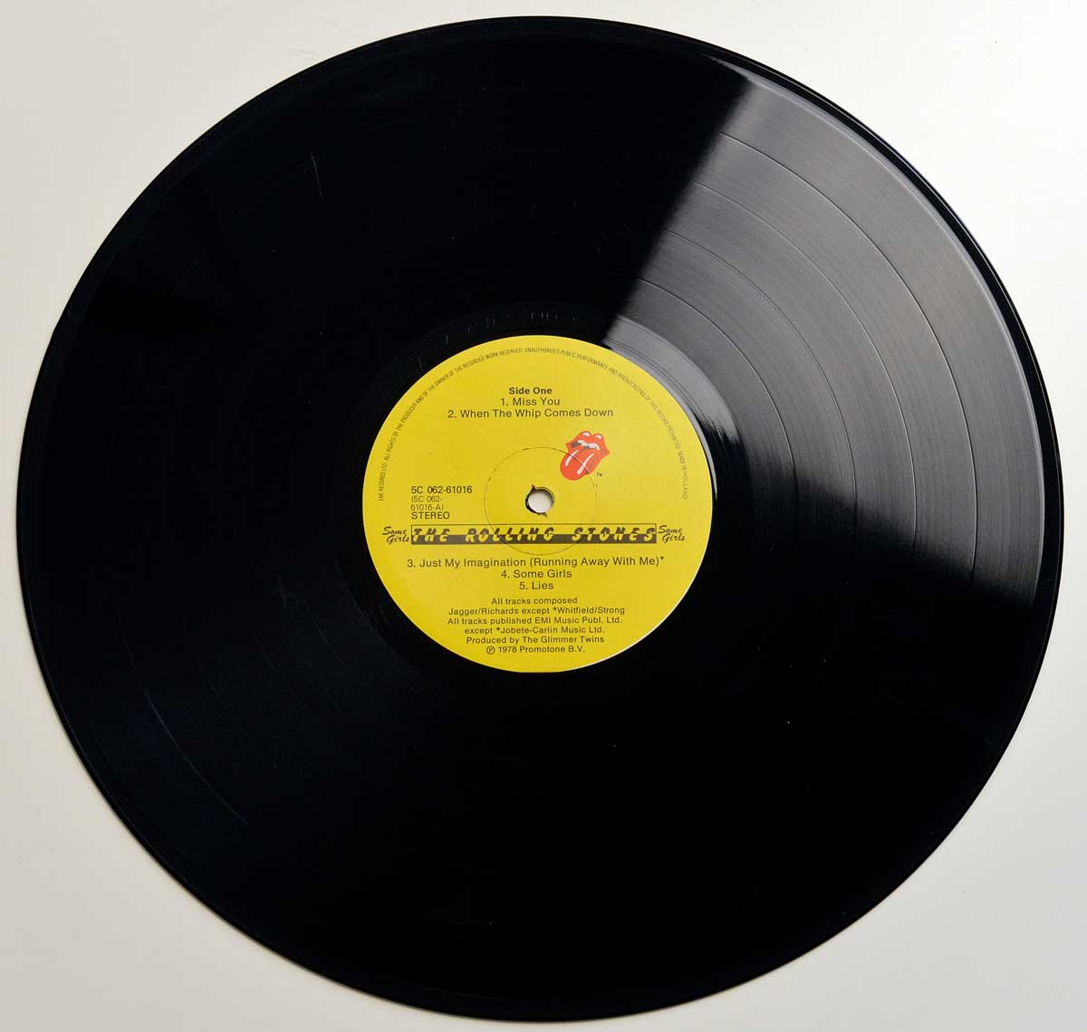 High Resolution Photo The Rolling Stones - Some Girls ( Holland ) 