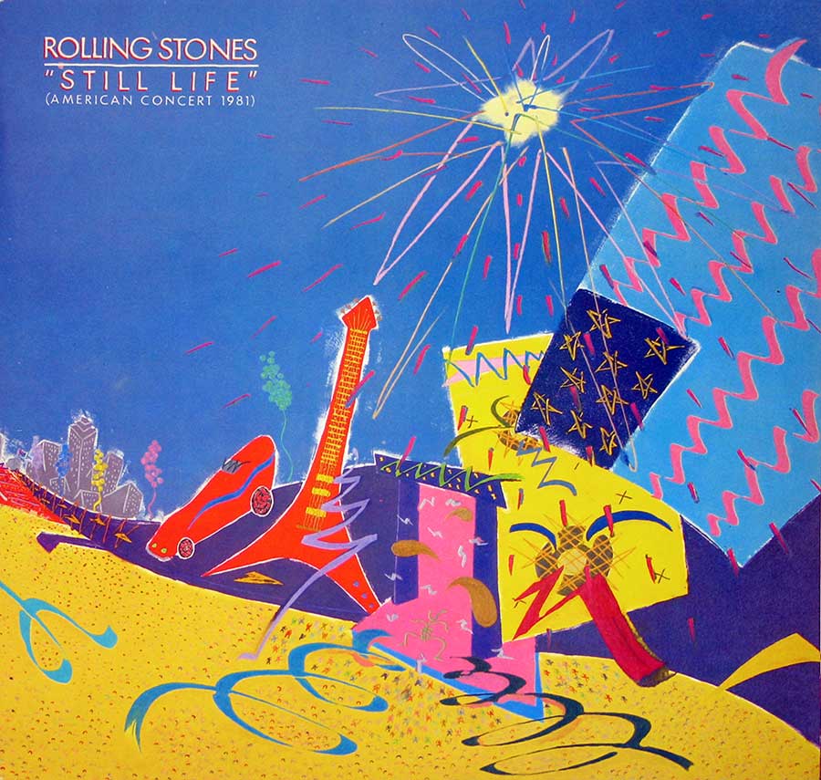 Front Cover Photo Of ROLLING STONES - Still Life American Concert
