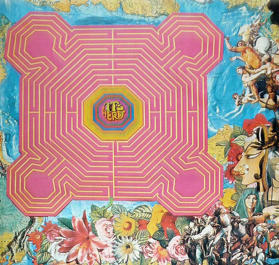 Photo of the left page inside cover ROLLING STONES - Their Satanic Majesties Request 