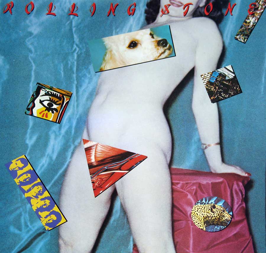 Photo One Of The Original Custom Inner Sleeve ROLLING STONES . Undercover French Sexy Album Cover 