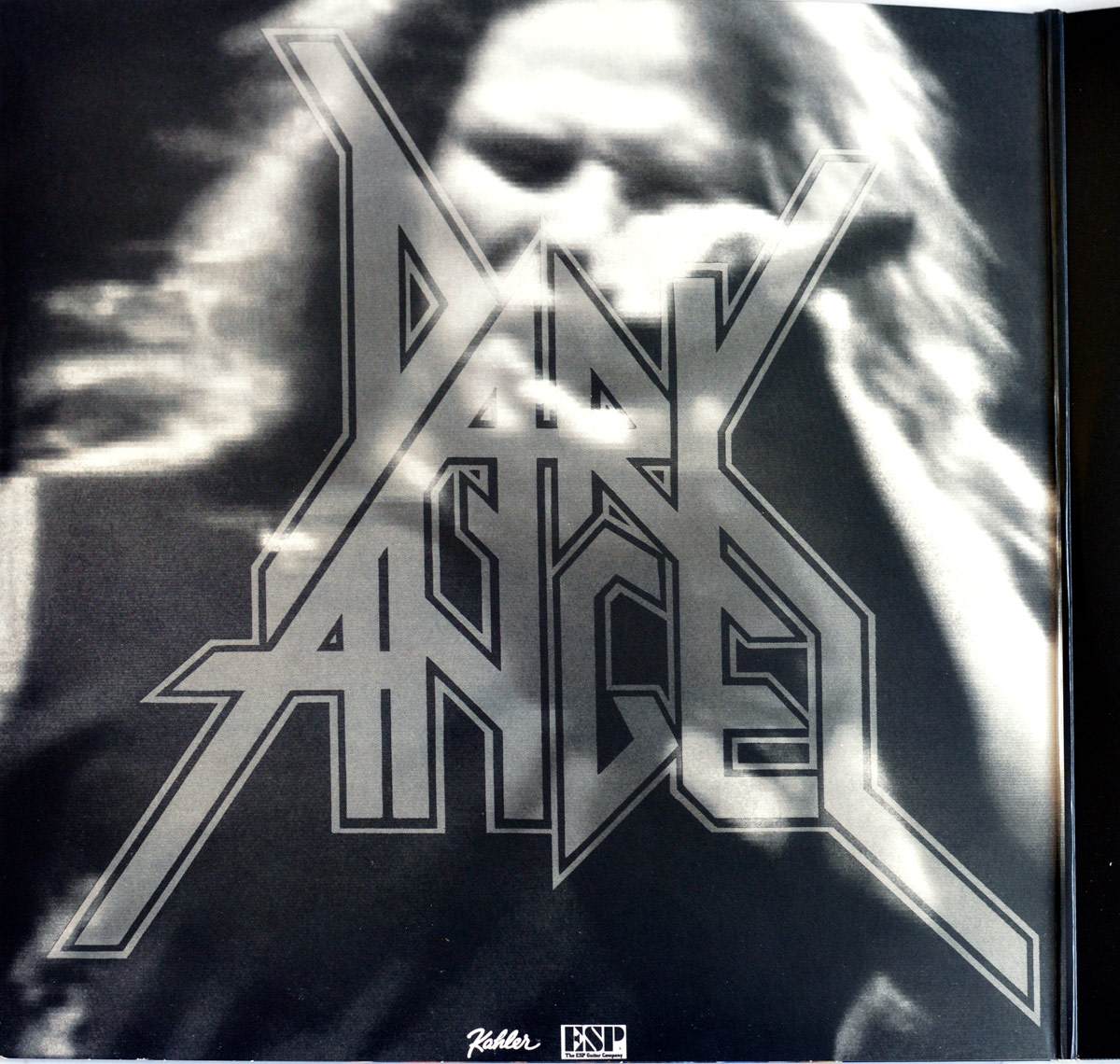 Album inner cover photo https://vinyl-records.nl// DARK ANGEL - Live Scars 