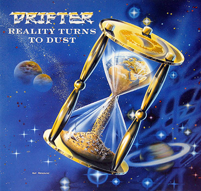 DRIFTER - Reality Turns to Dust album front cover vinyl lp album https://vinyl-records.nl
