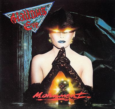 HALLOWS EVE - Monument album front cover vinyl record