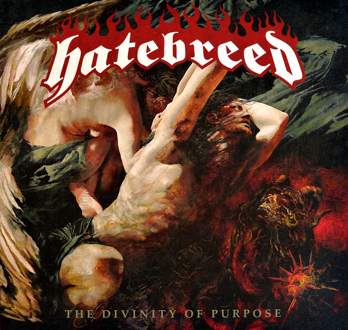 High Quality Photo of Album Front Cover  "HATEBREED - The Divinity of Purpose"