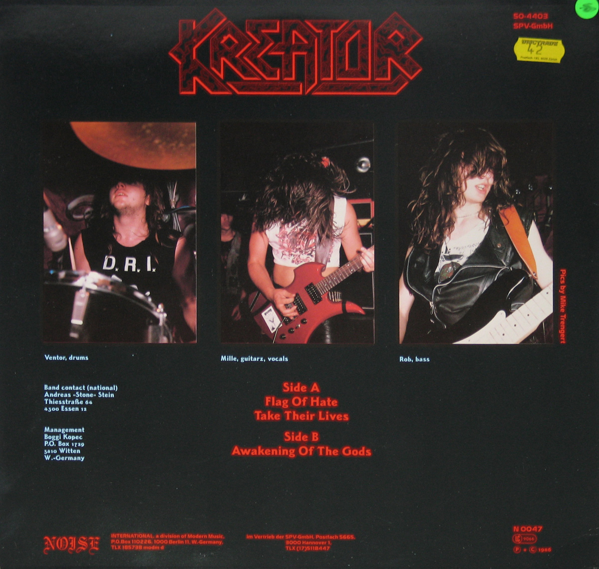 Kreator Flag of Hate Germany