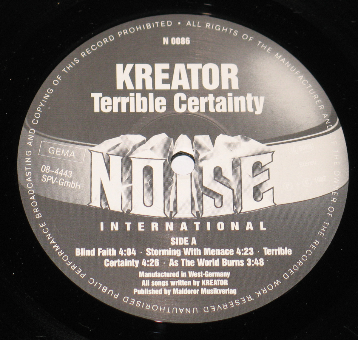 Kreator Terrible Certainty