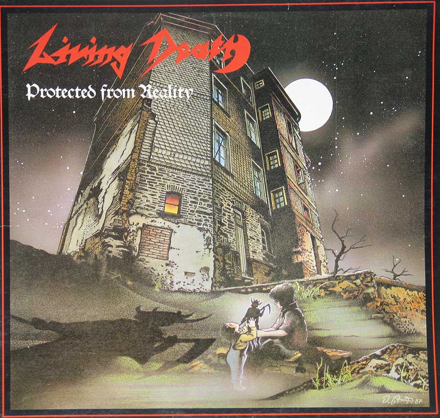 Album front cover photo of : Living Death Protected From Reality