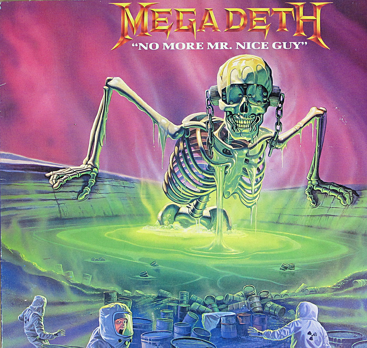 High Resolution Photo MEGADETH - No More Mr Nice Guy Vinyl Record