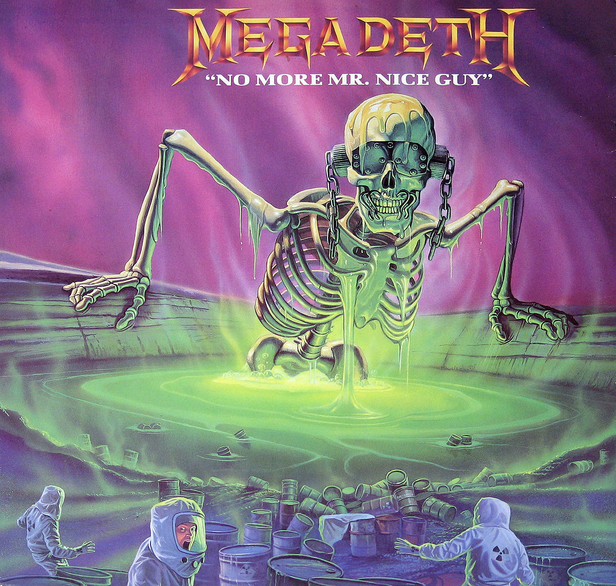 High Resolution Photo MEGADETH - No More Mr Nice Guy ( USA ) Vinyl Record