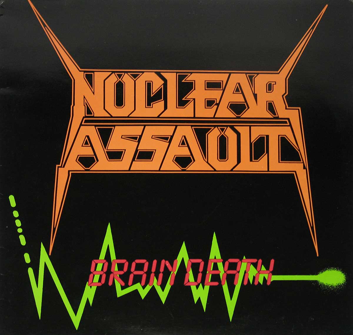 High Resolution Photo of Nuclear Assault Brain Death 