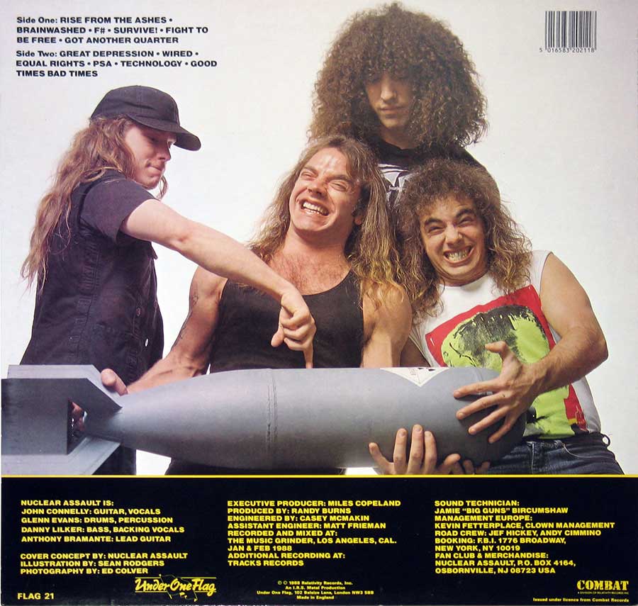 High Resolution Photo of Nuclear Assault - Survive 