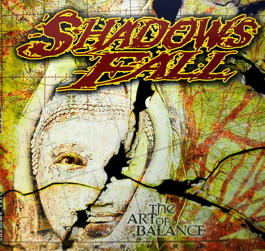 SHADOWS FALL - The Art Of Balance 12" White Coloured Vinyl LP Album front cover https://vinyl-records.nl