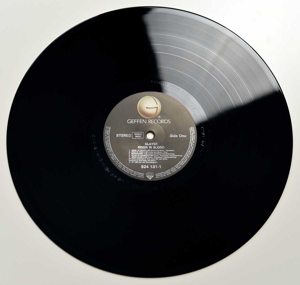 High Resolution Photo #14 SLAYER - Reign in Blood (Geffen Records)  https://vinyl-records.nl 