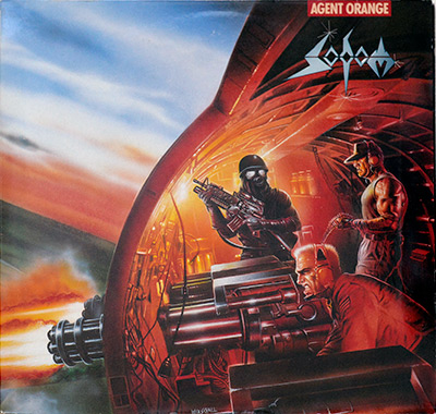 SODOM - Agent Orange  album front cover vinyl record