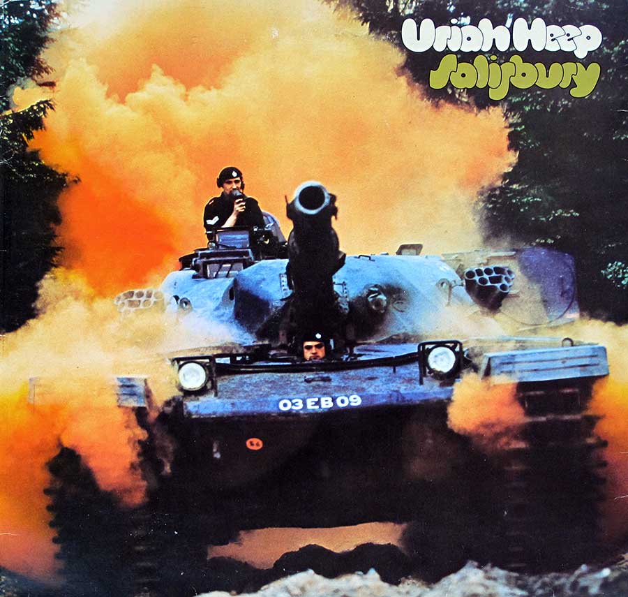 Front Cover Photo Of URIAH HEEP - Salisbury