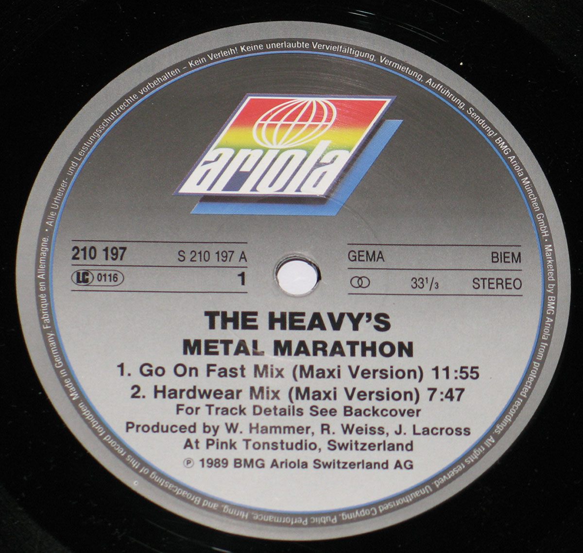 High Resolution #3 Photo HEAVY'S METAL MARATHON Hardrock Mix 