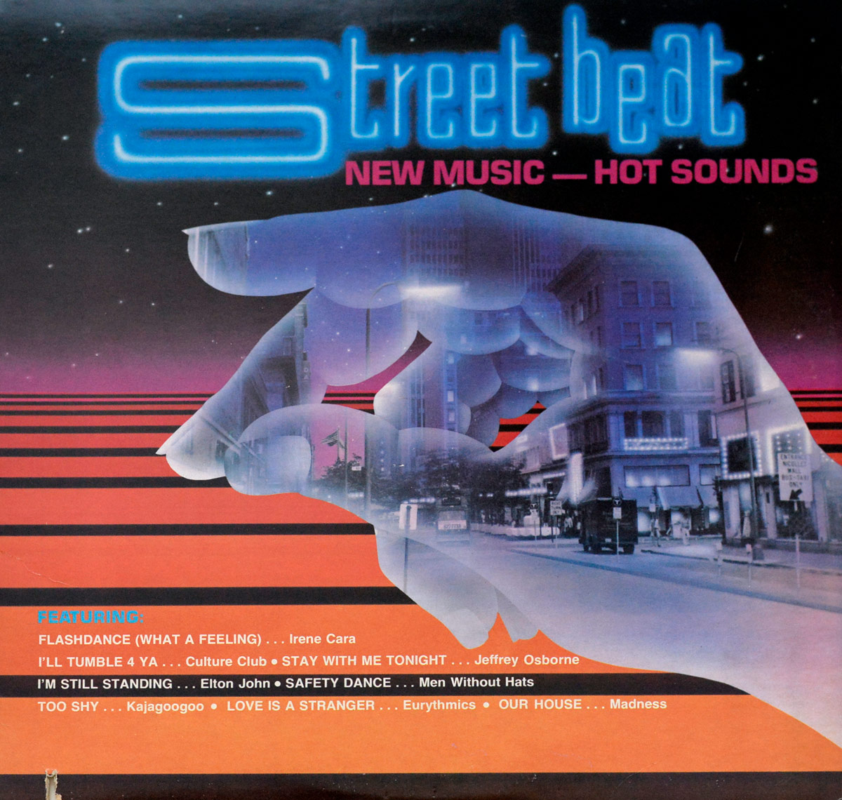 Album Front Cover Photo of VARIOUS ARTISTS - Street Beat New Music Hot Sounds 12" Vinyl LP Album 