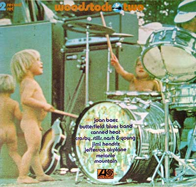 Thumbnail of VARIOUS ARTISTS - Woodstock Two Jimi Hendrix Vinyl 2Lp Set album front cover